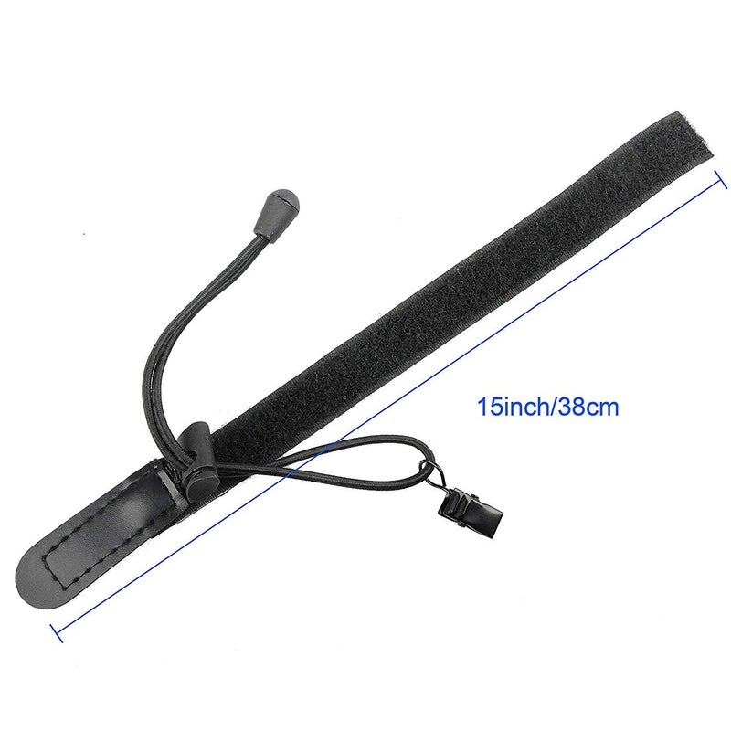 SLOW DOLPHIN Backdrop Background Muslin String Clips Holder Multifunctional for Photo Video Photography Studio 16 Pack, Black - Image 5